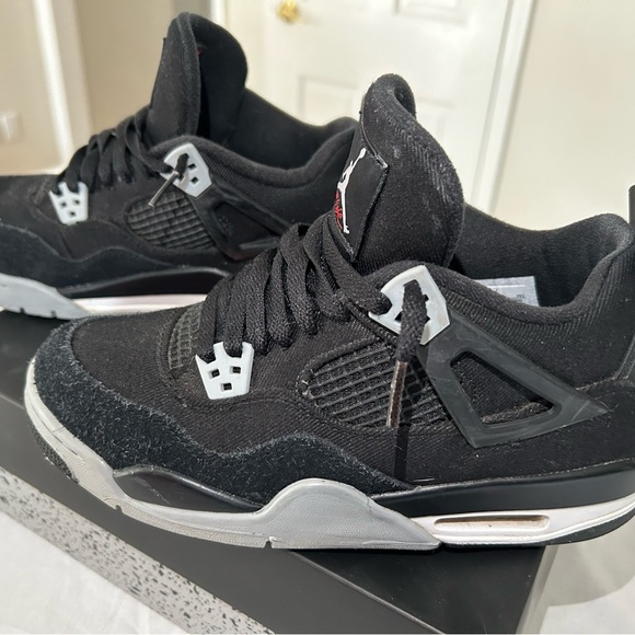 Jordan 4 Black Canvas - Picture 14 of 15